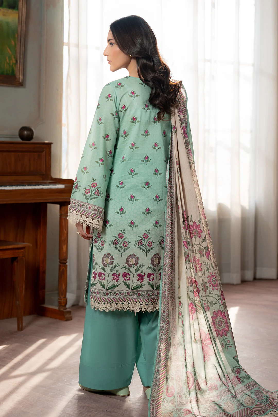 Shirt Shalwar Dupatta - 0684 - Image 10