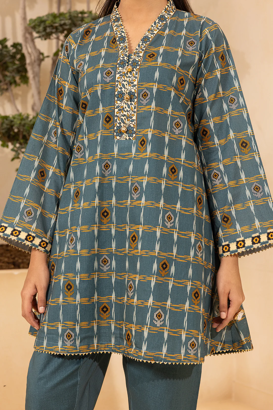 Shirt Shalwar Dupatta - 0689 - Image 6