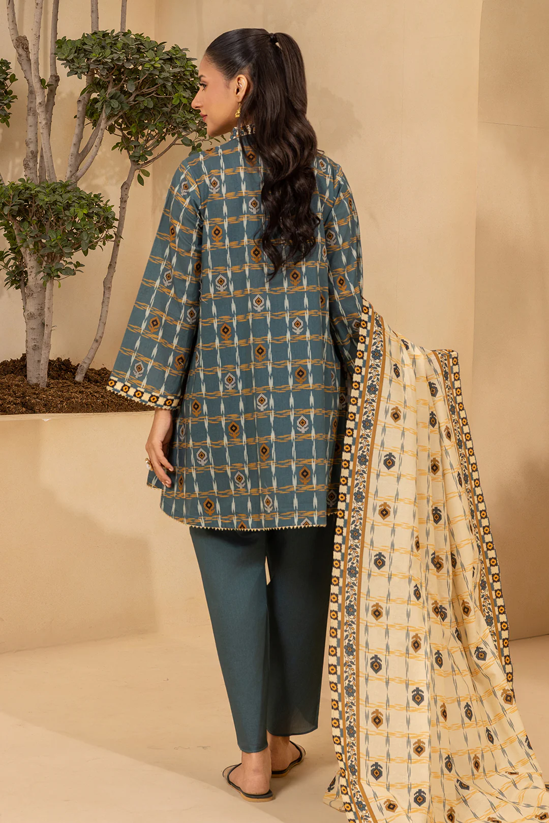 Shirt Shalwar Dupatta - 0689 - Image 8