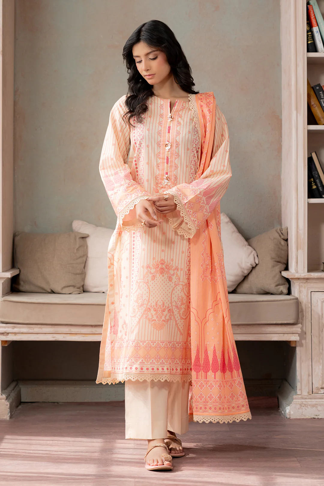 Shirt Shalwar Dupatta - 0692 - Image 3