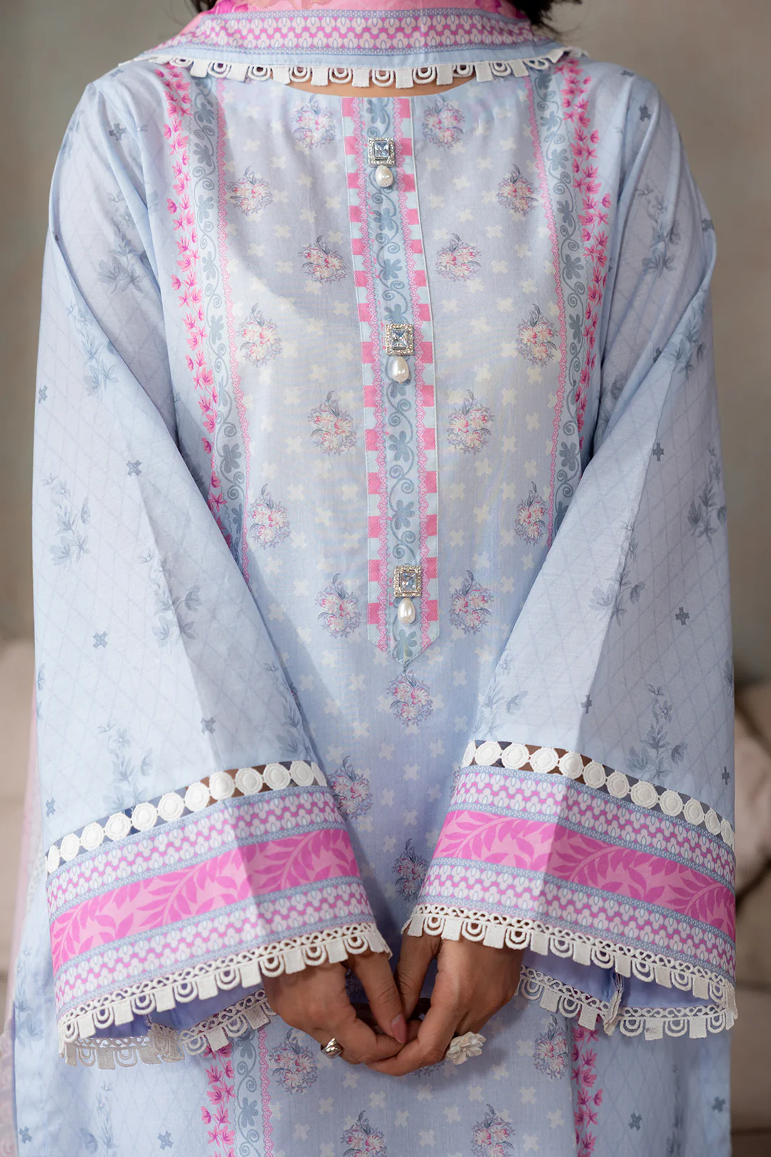 Shirt Shalwar Dupatta - 0694 - Image 5