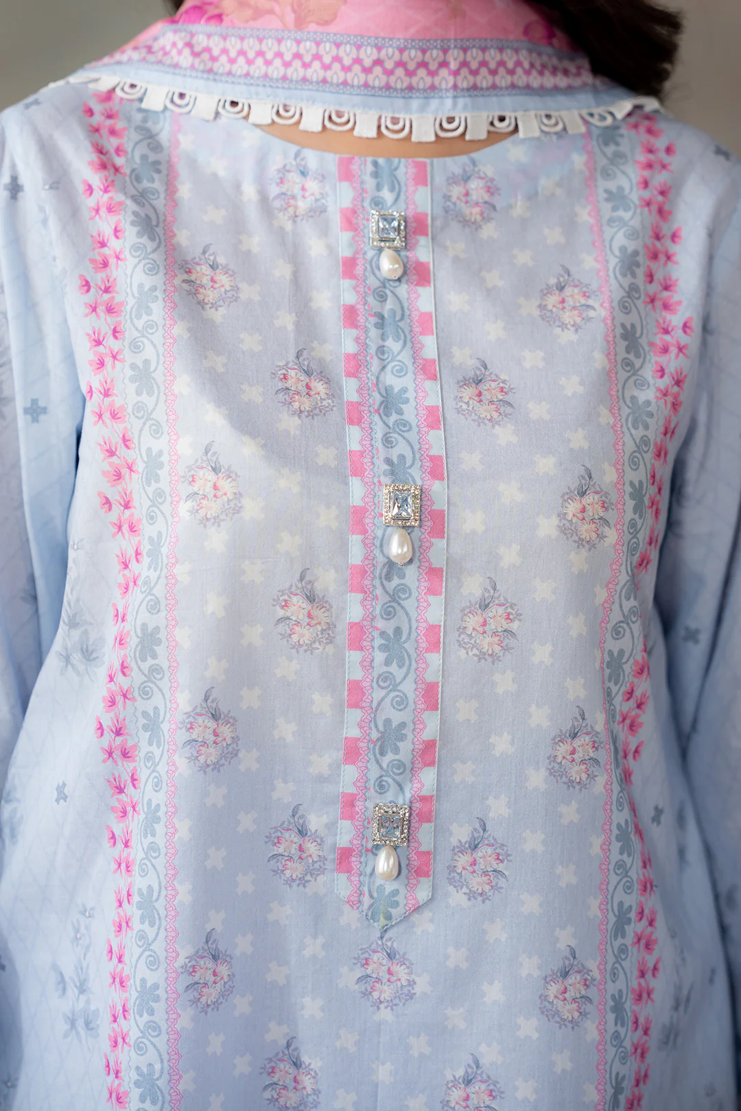Shirt Shalwar Dupatta - 0694 - Image 6