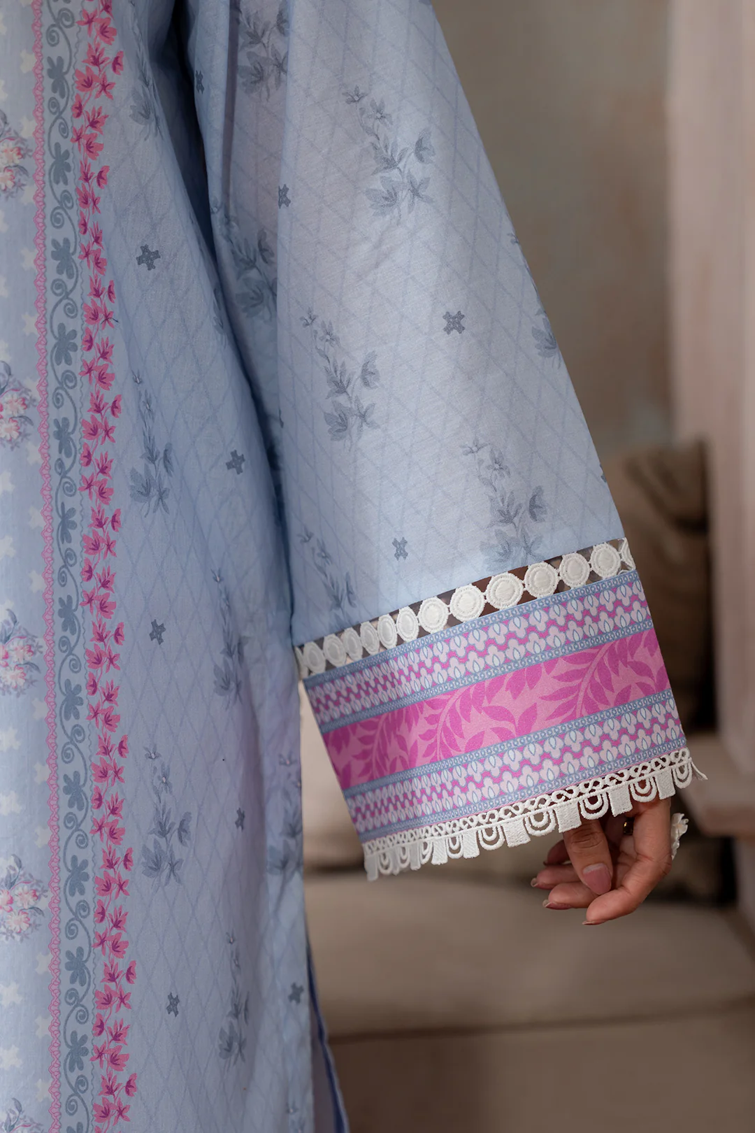 Shirt Shalwar Dupatta - 0694 - Image 8