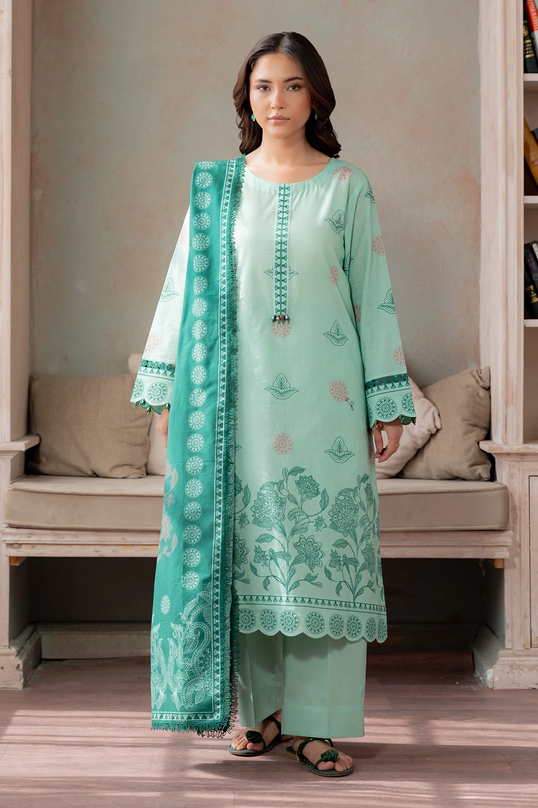 Shirt Shalwar Dupatta - 0695 - Image 4