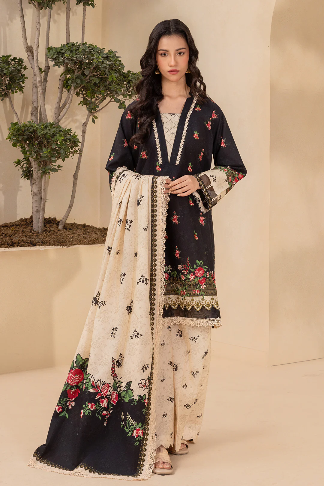 Shirt Shalwar Dupatta - 0698 - Image 2