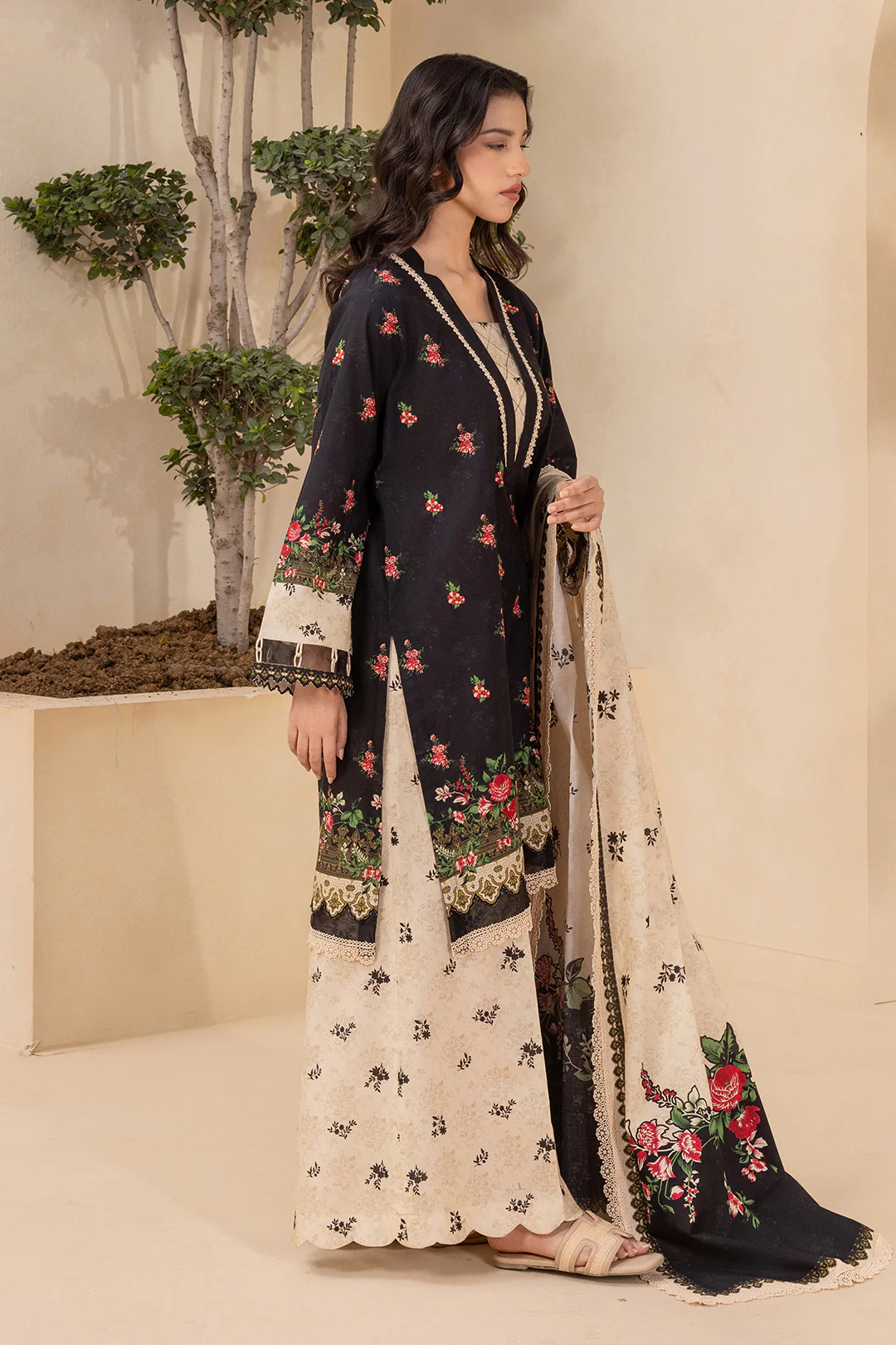 Shirt Shalwar Dupatta - 0698 - Image 8