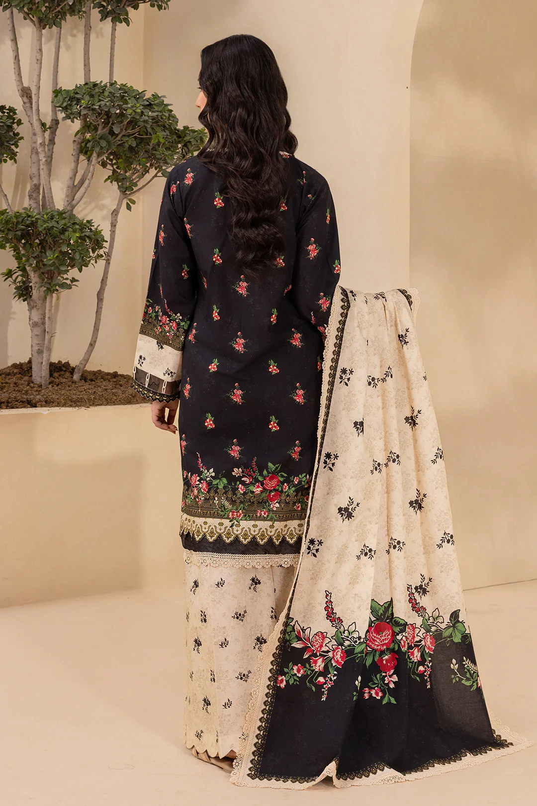 Shirt Shalwar Dupatta - 0698 - Image 9