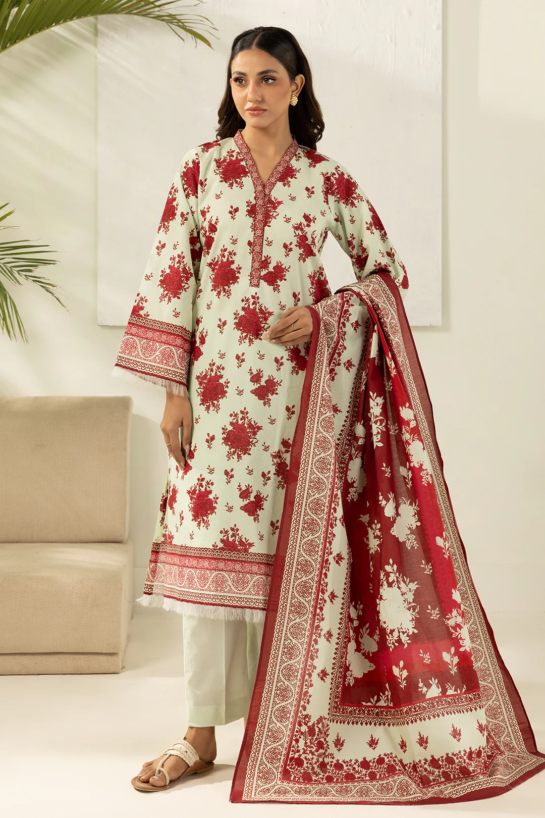 Shirt Shalwar Dupatta - 0699 - Image 3