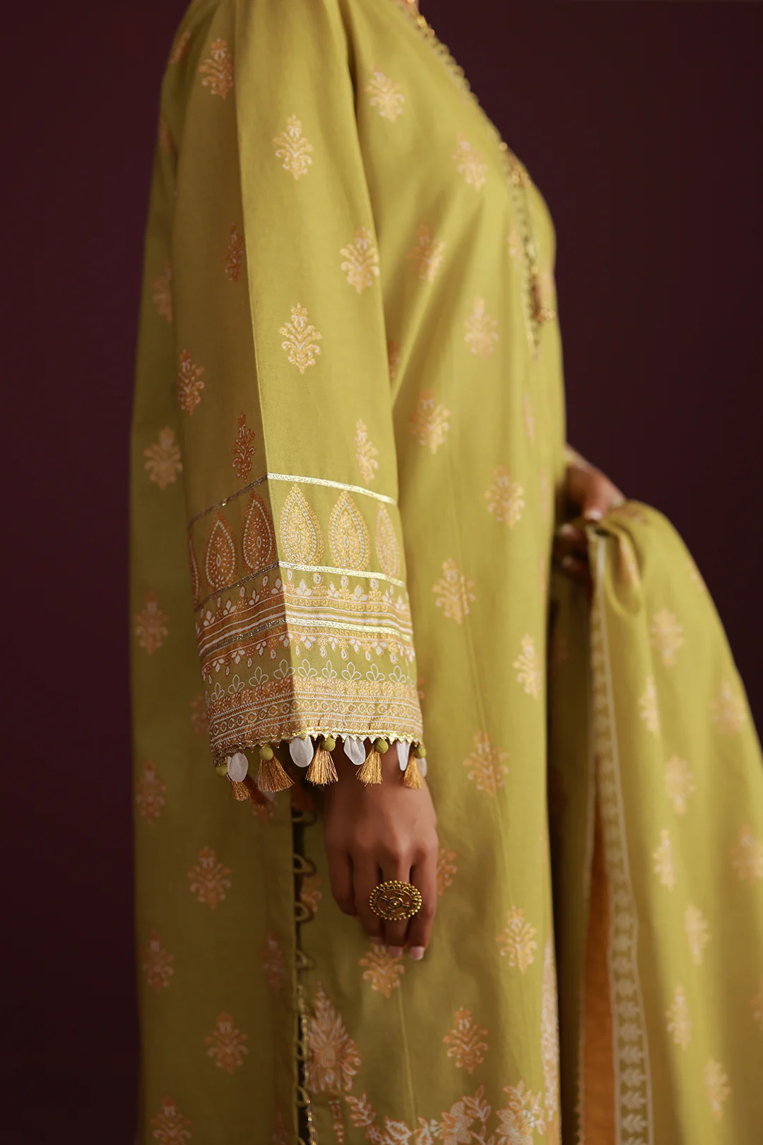 Shirt Shalwar Dupatta - 0702 - Image 11