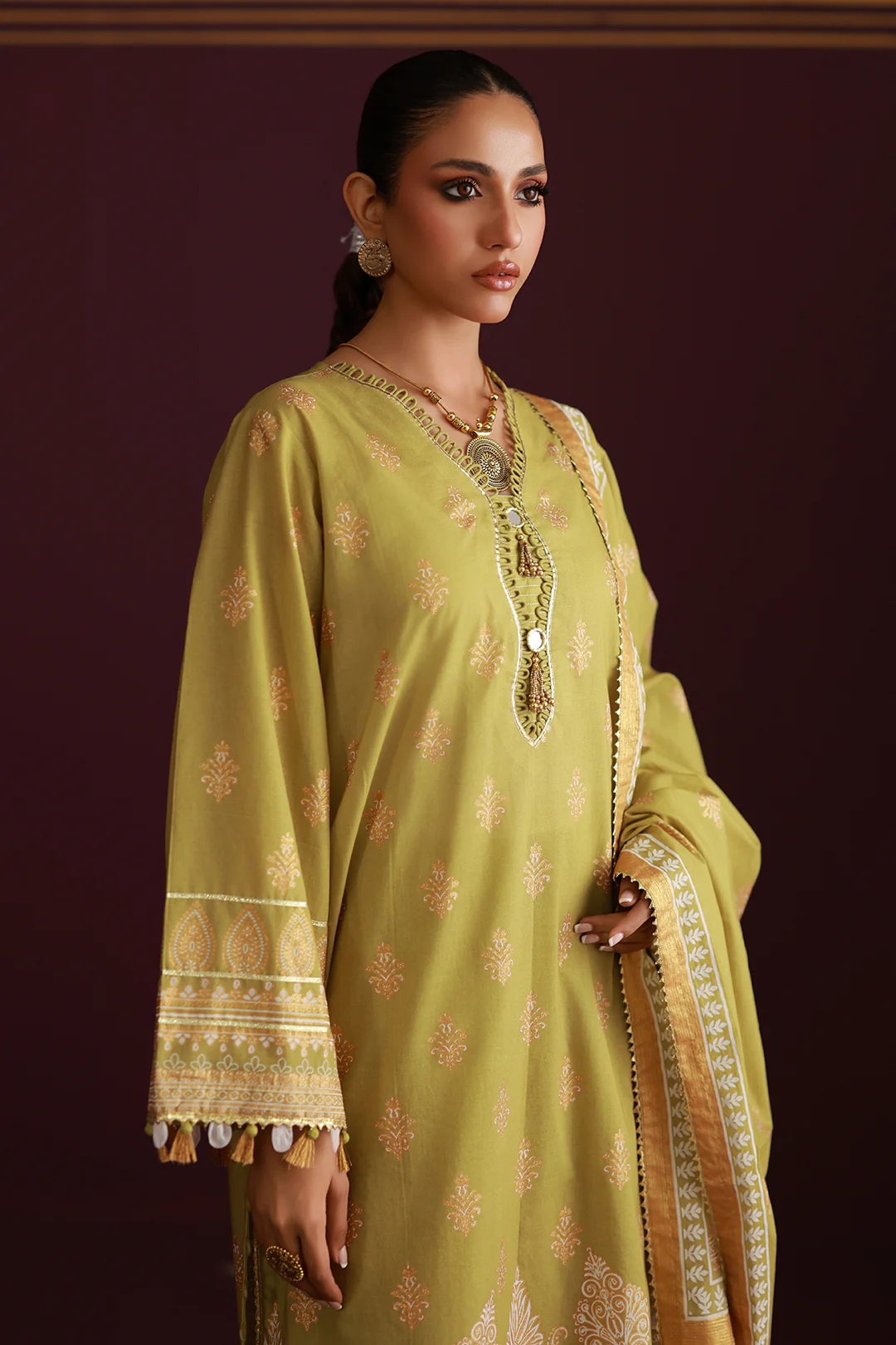Shirt Shalwar Dupatta - 0702 - Image 3