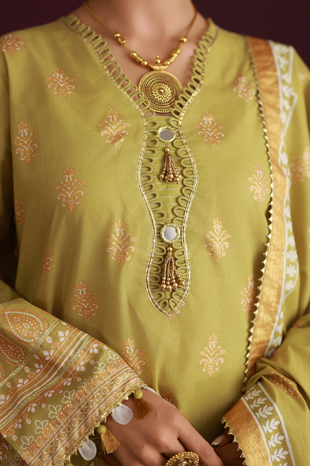 Shirt Shalwar Dupatta - 0702 - Image 4