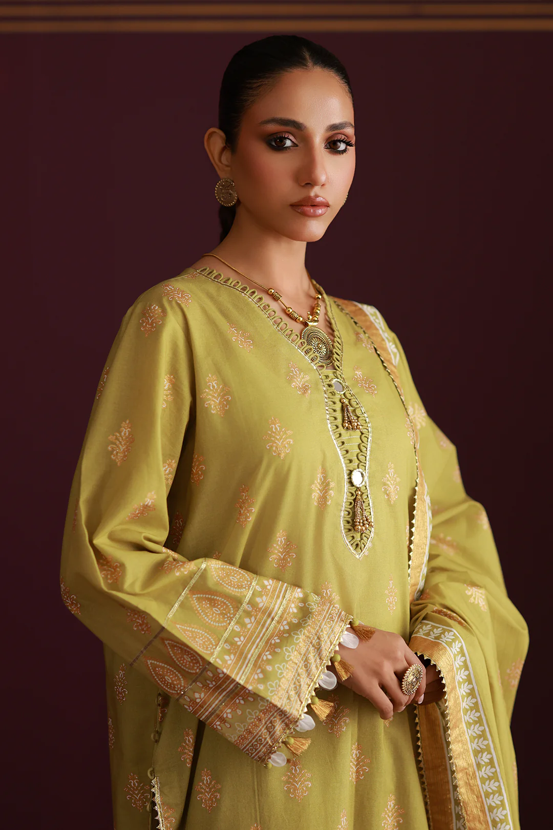 Shirt Shalwar Dupatta - 0702 - Image 5