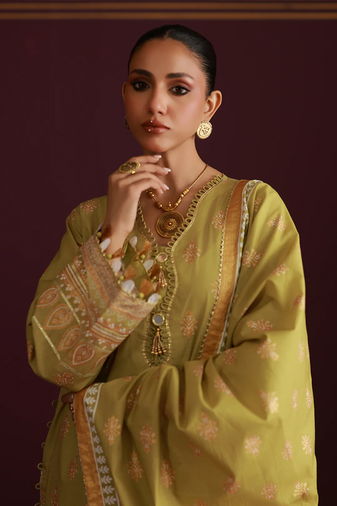 Shirt Shalwar Dupatta - 0702 - Image 7