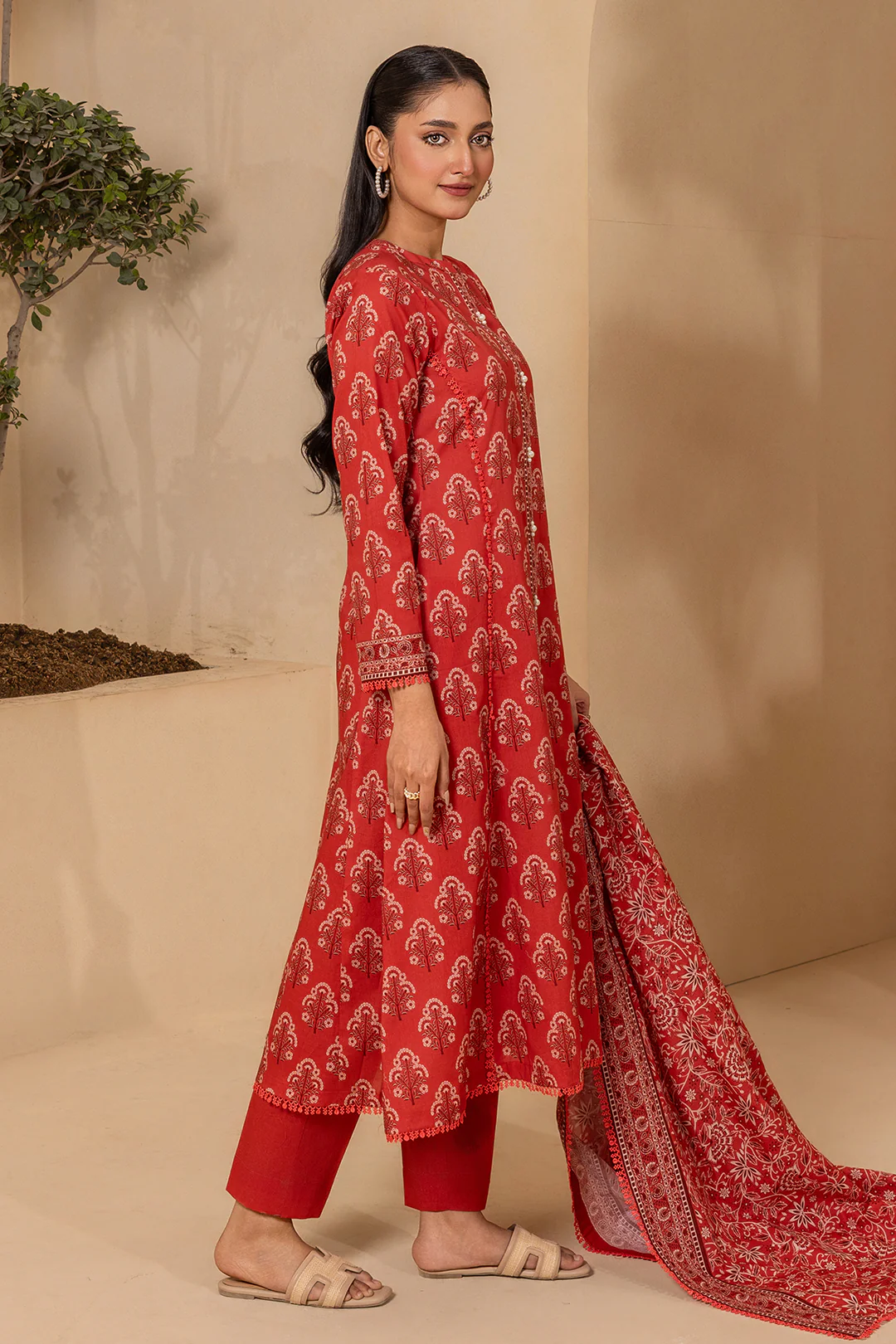 Shirt Shalwar Dupatta - 0753 - Image 5