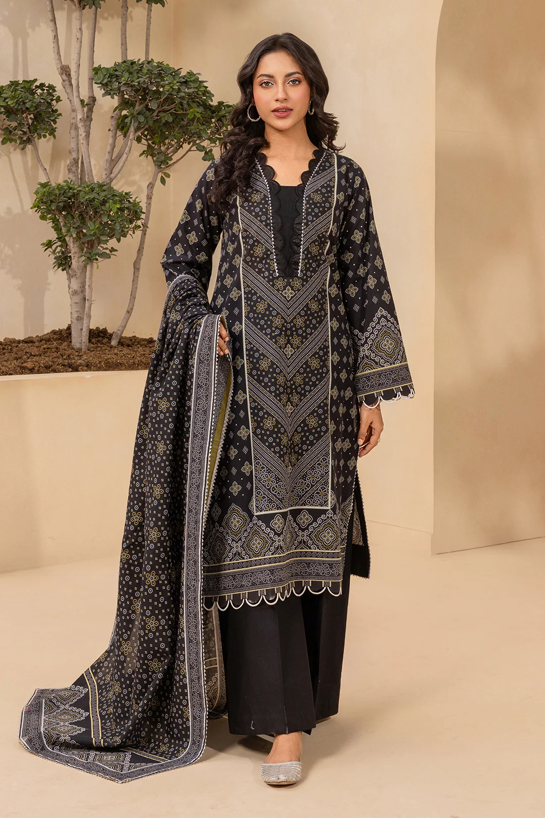 Shirt Shalwar Dupatta - 0757 - Image 7