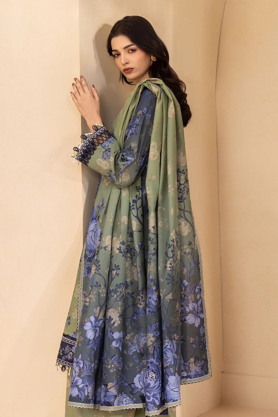 Shirt Shalwar Dupatta - 0766 - Image 9