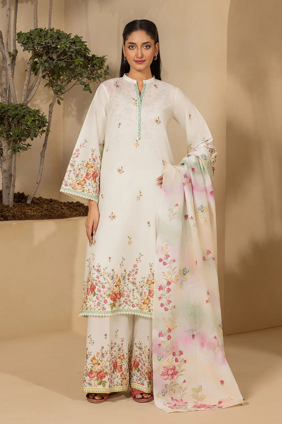 Shirt Shalwar Dupatta - 0767 - Image 4