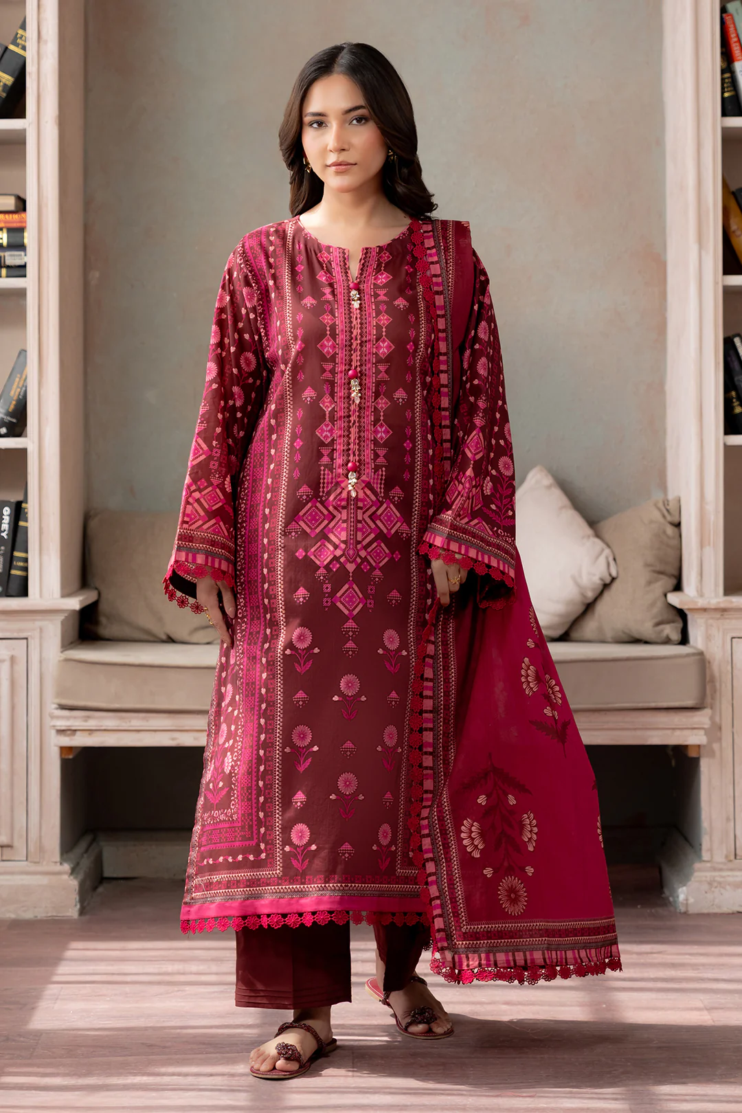 Shirt Shalwar Dupatta - 0771 - Image 2