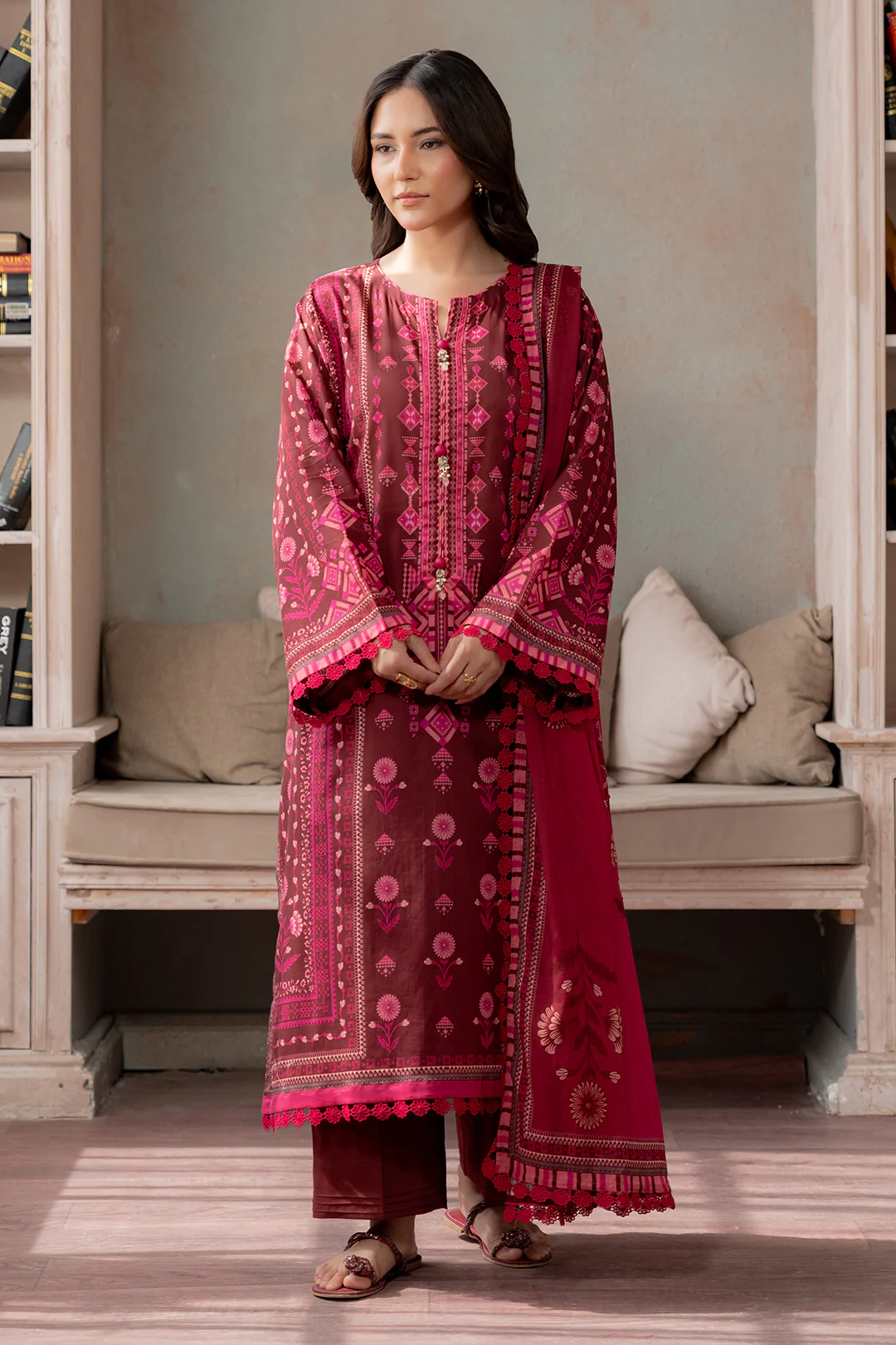 Shirt Shalwar Dupatta - 0771 - Image 4