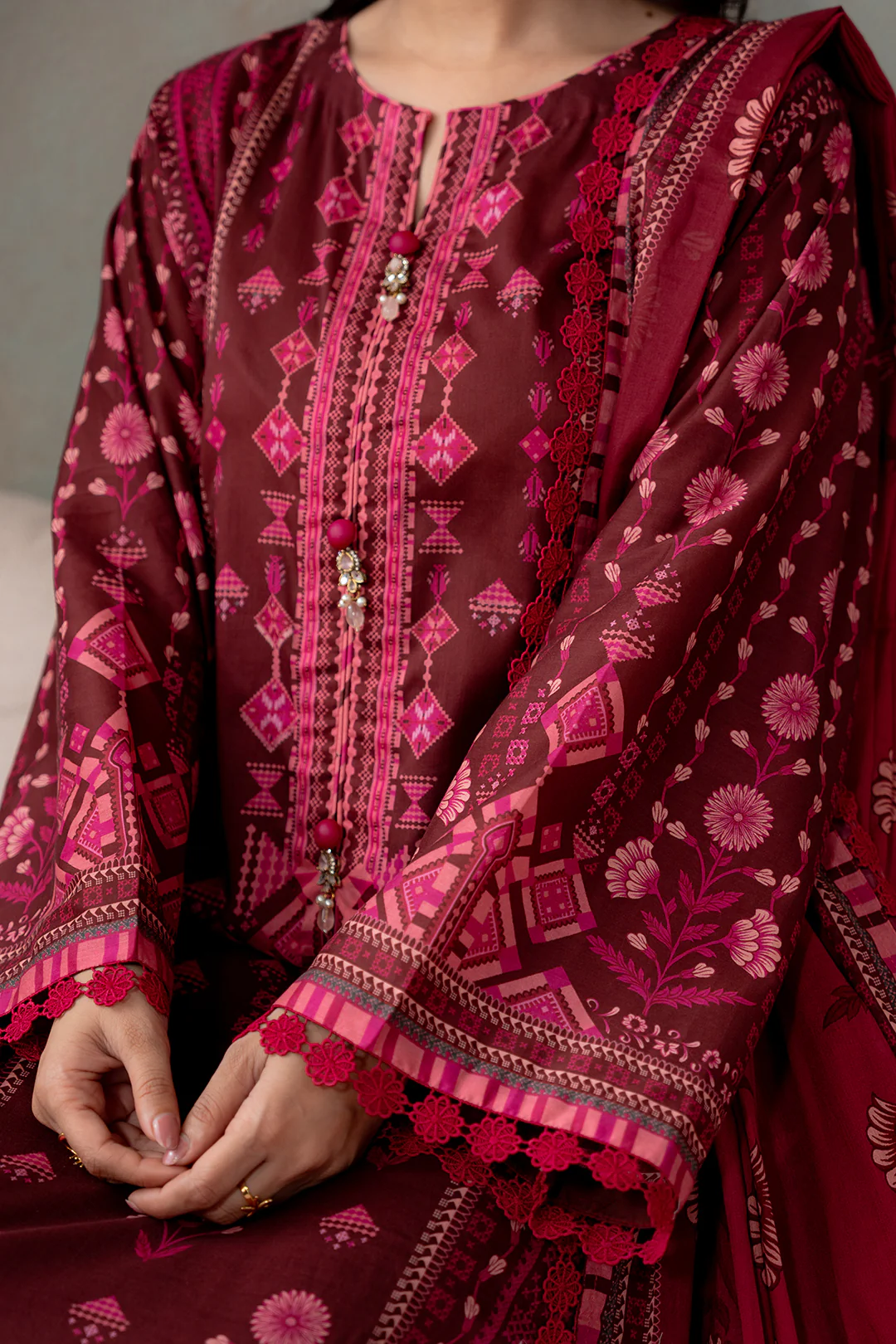 Shirt Shalwar Dupatta - 0771 - Image 6