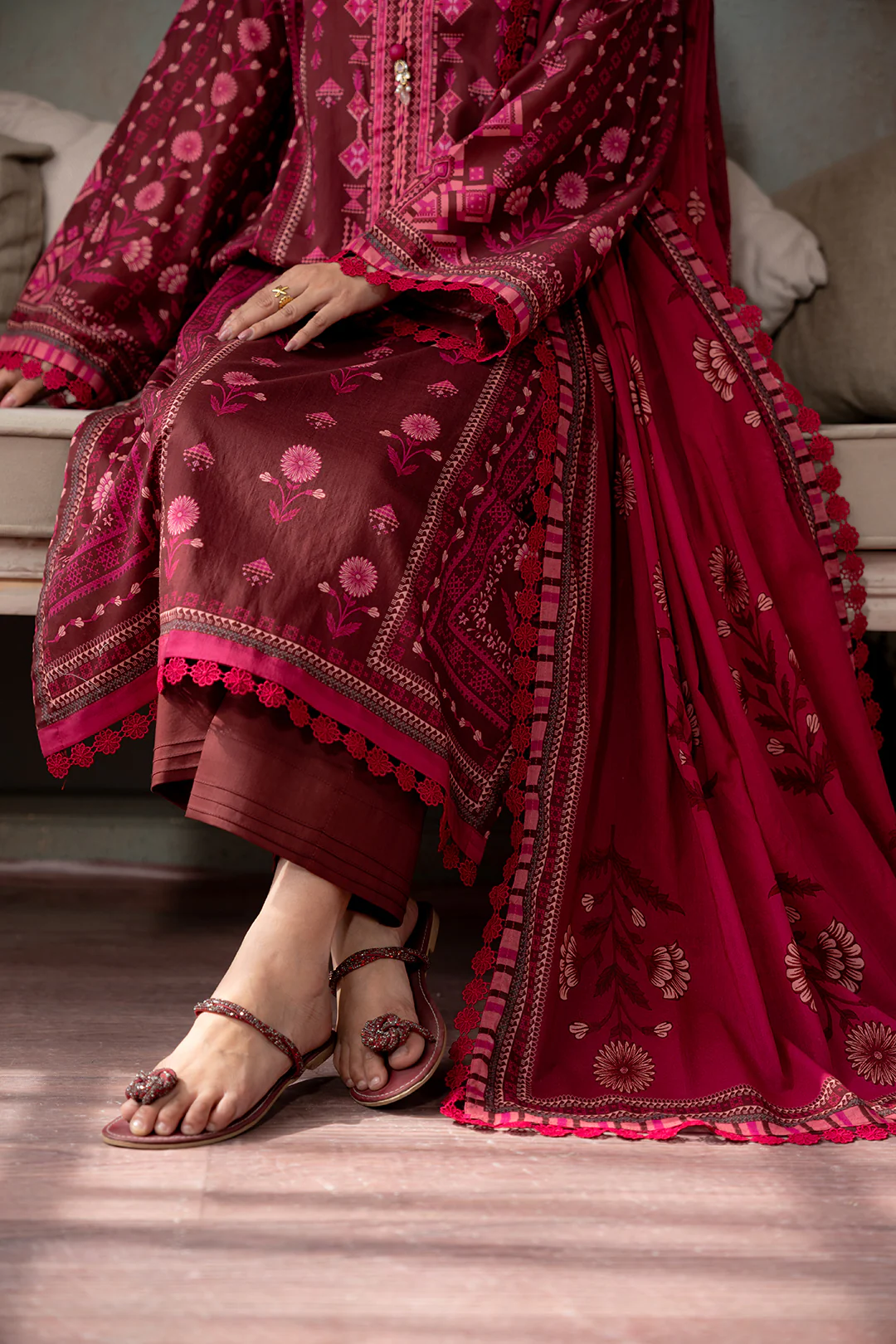 Shirt Shalwar Dupatta - 0771 - Image 7