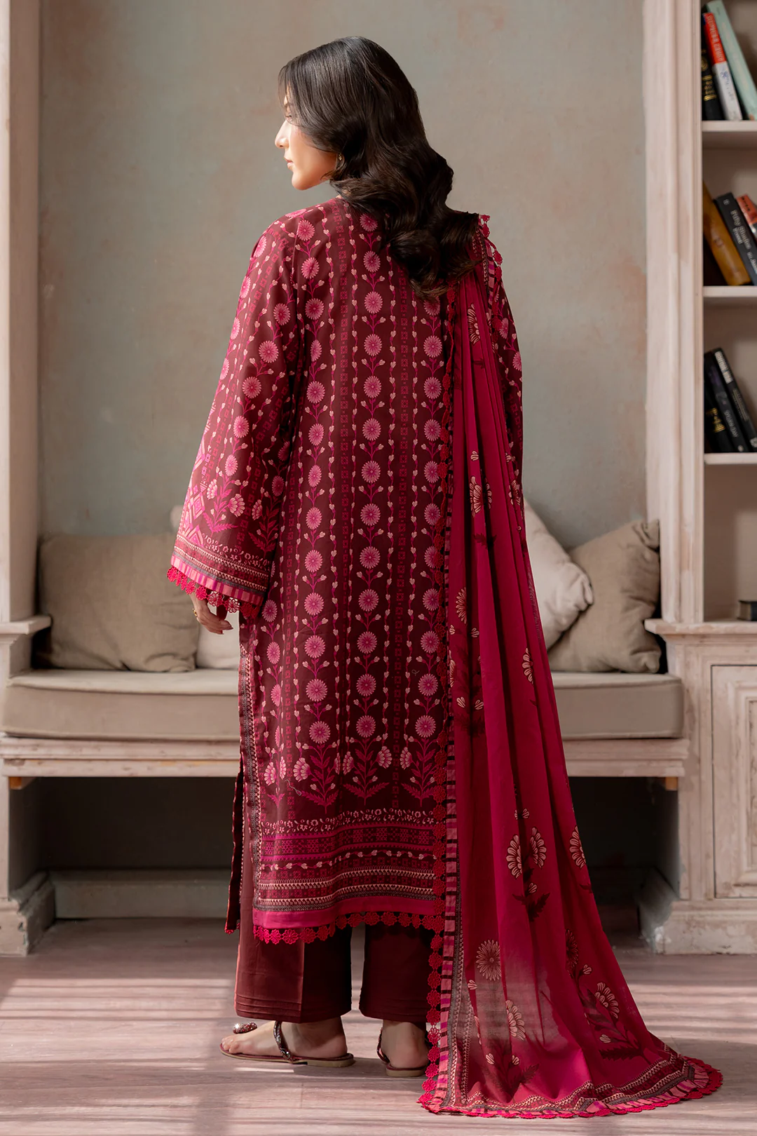 Shirt Shalwar Dupatta - 0771 - Image 9