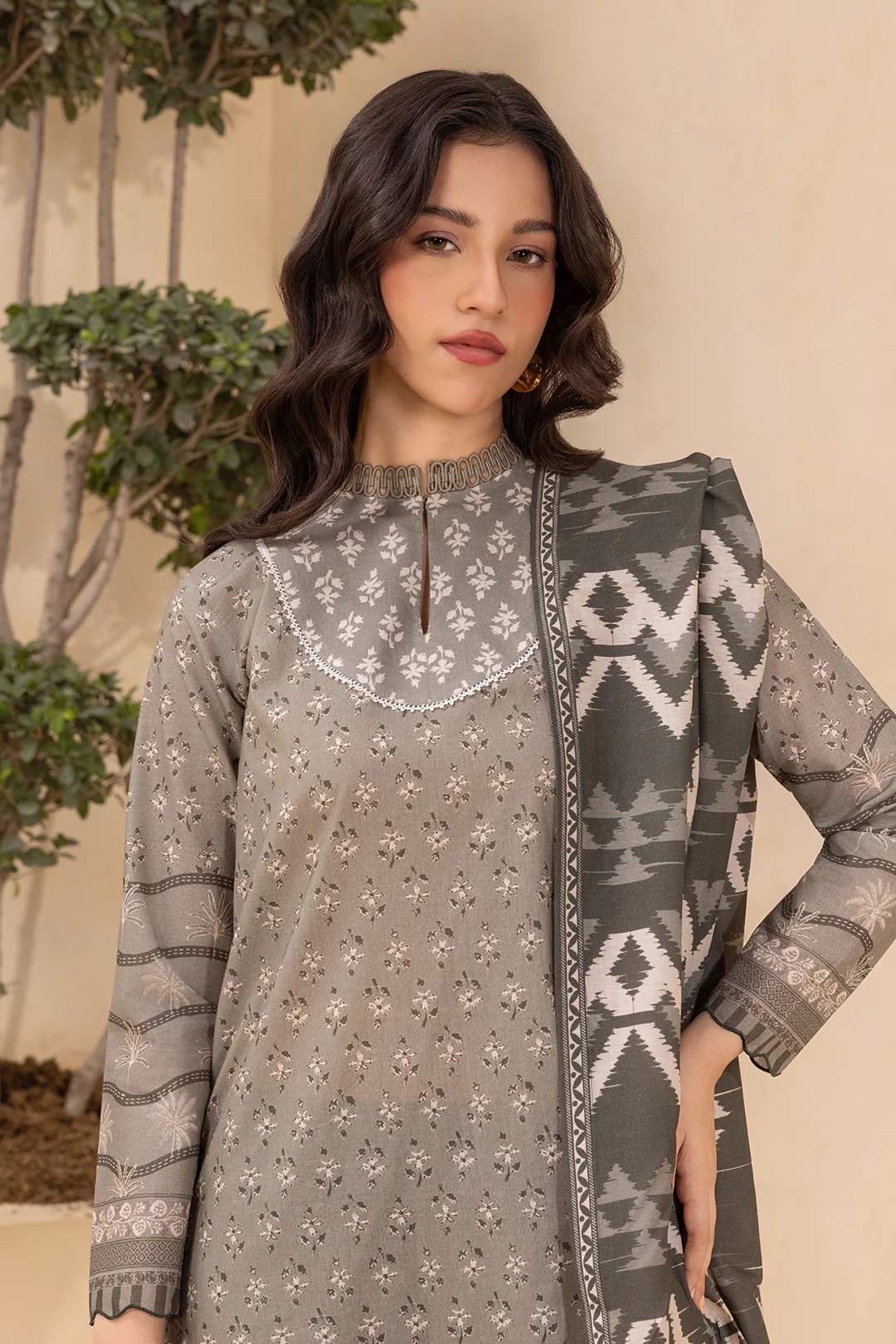 Shirt Shalwar Dupatta - 0775