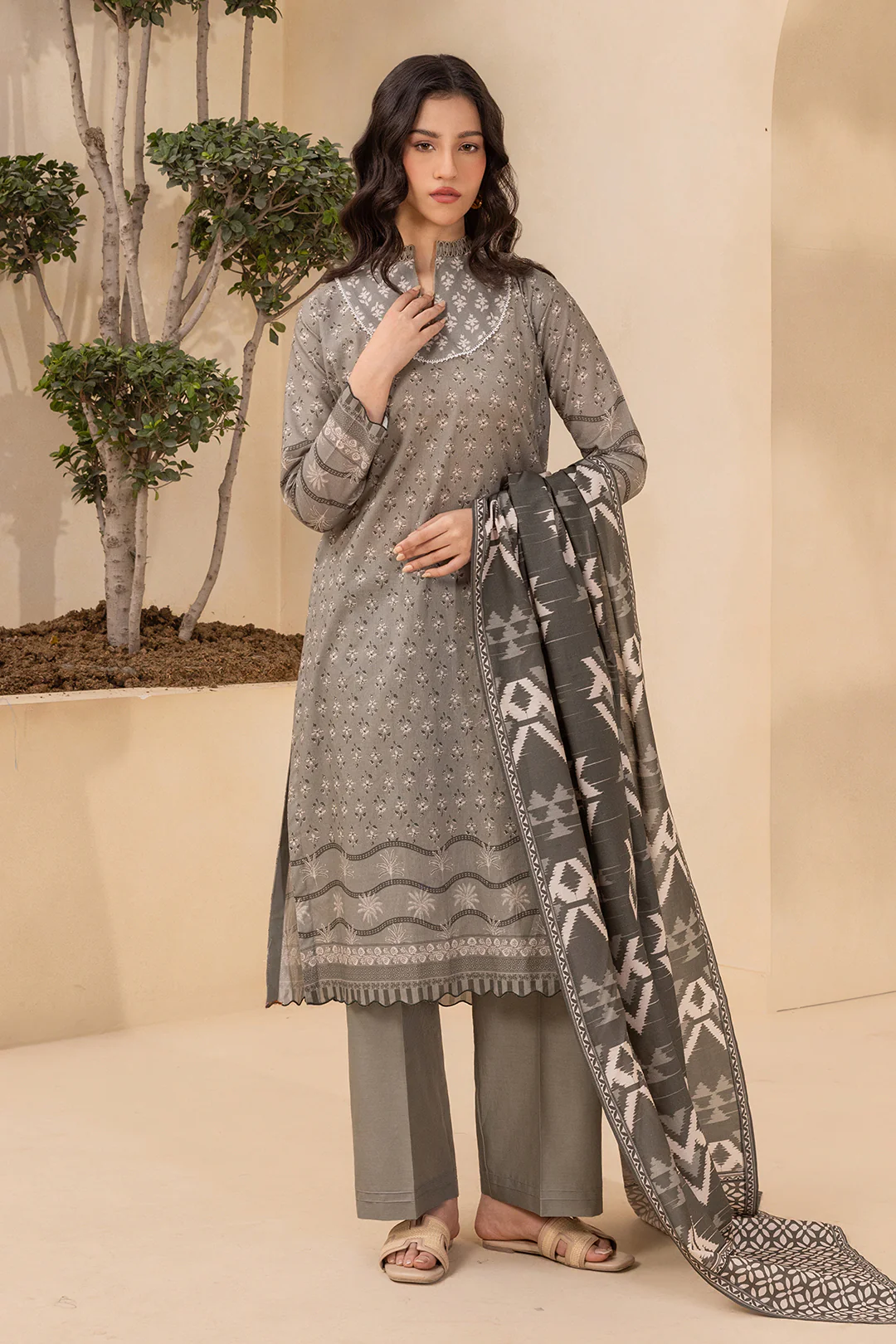 Shirt Shalwar Dupatta - 0775 - Image 4