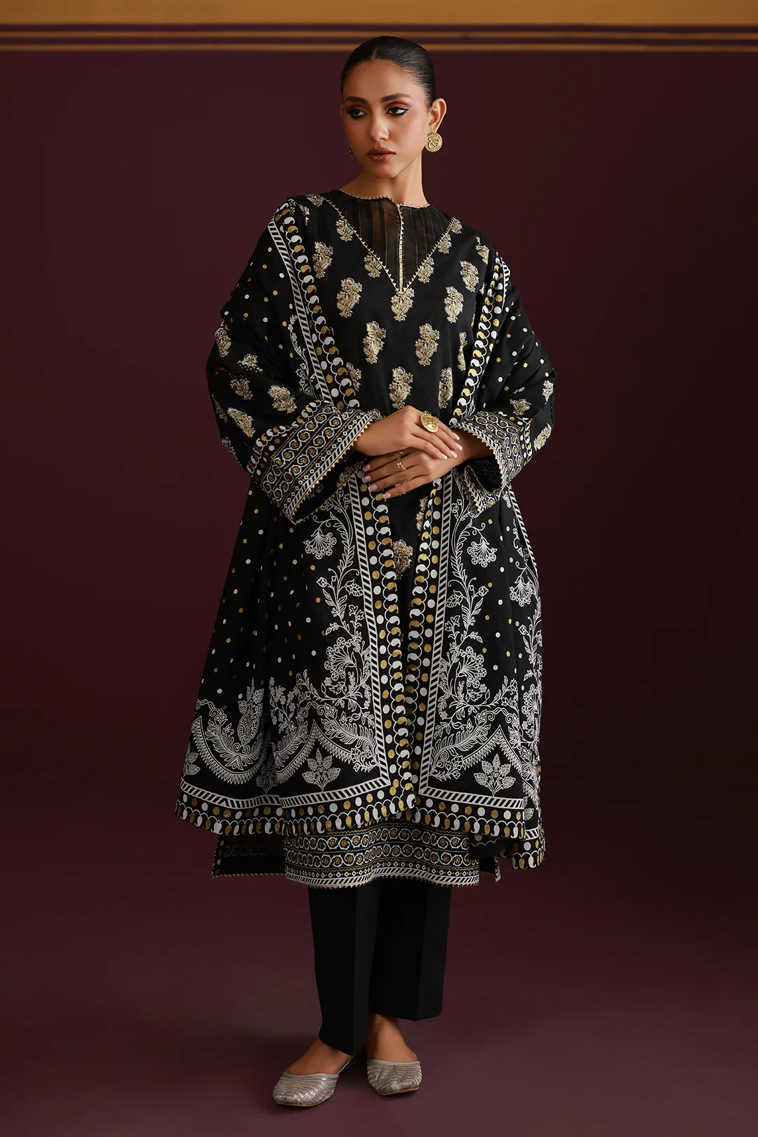 Shirt Shalwar Dupatta - 0776 - Image 2