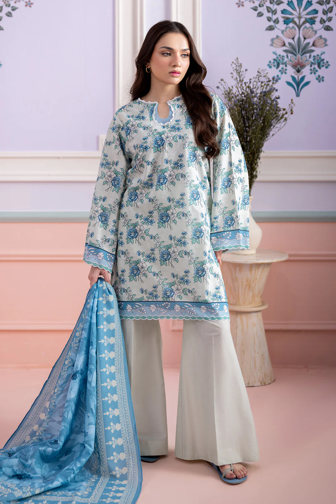 Shirt Shalwar Dupatta - 0813 - Image 4