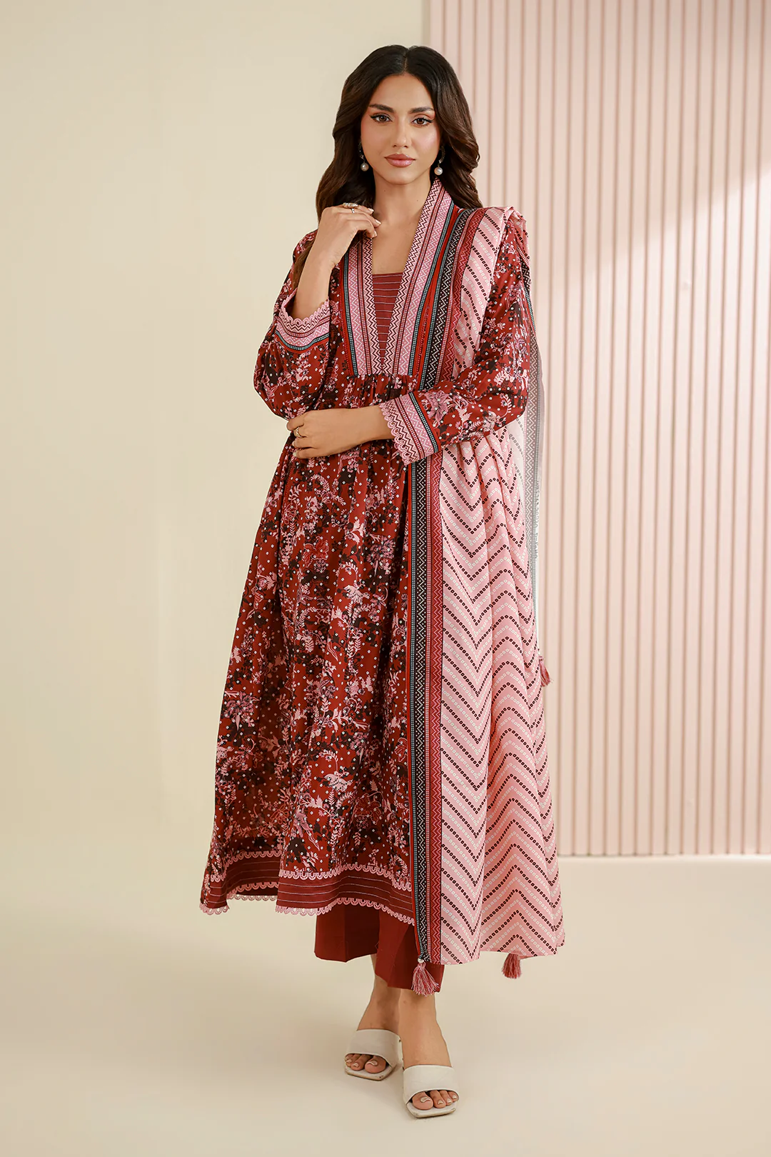 Shirt Shalwar Dupatta - 0820 - Image 8