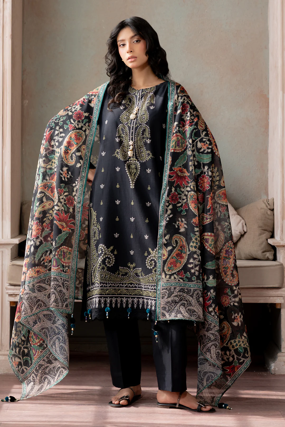 Shirt Shalwar Dupatta - 0837 - Image 2