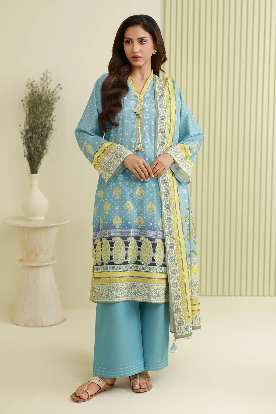 Shirt Shalwar Dupatta - 0840 - Image 5