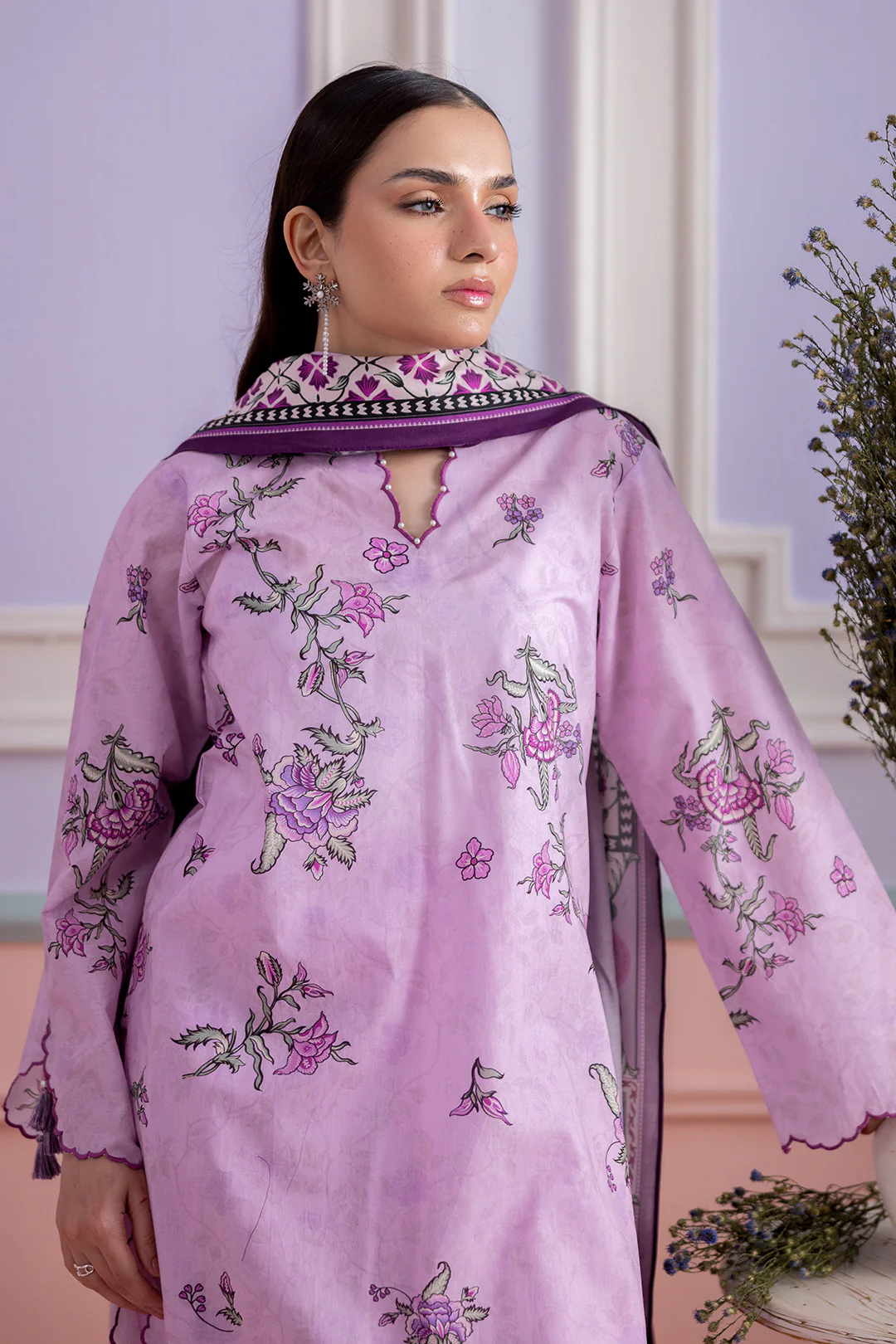 Shirt Shalwar Dupatta - 0887 - Image 4
