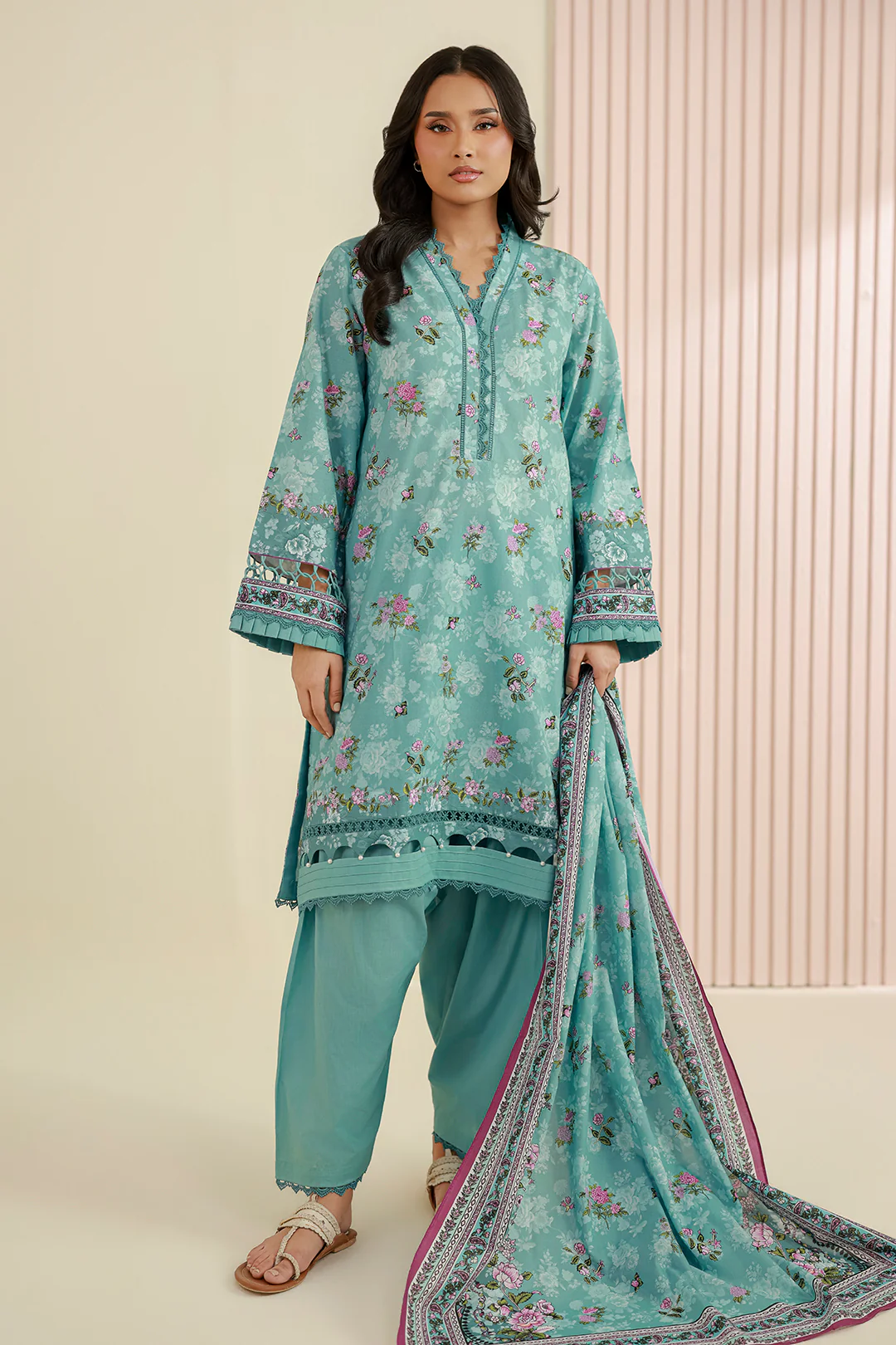 Shirt Shalwar Dupatta - 0951 - Image 7