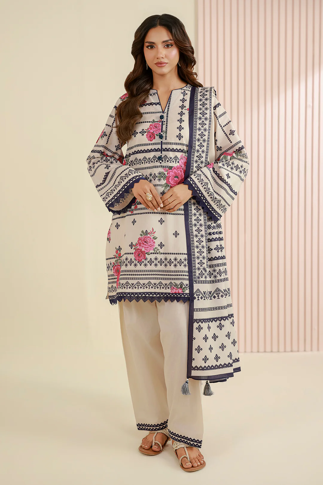 Shirt Shalwar Dupatta - 1007 - Image 2