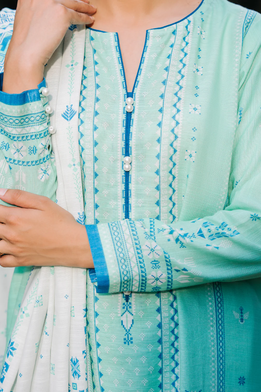 Shirt Shalwar Dupatta - 0185 - Image 4