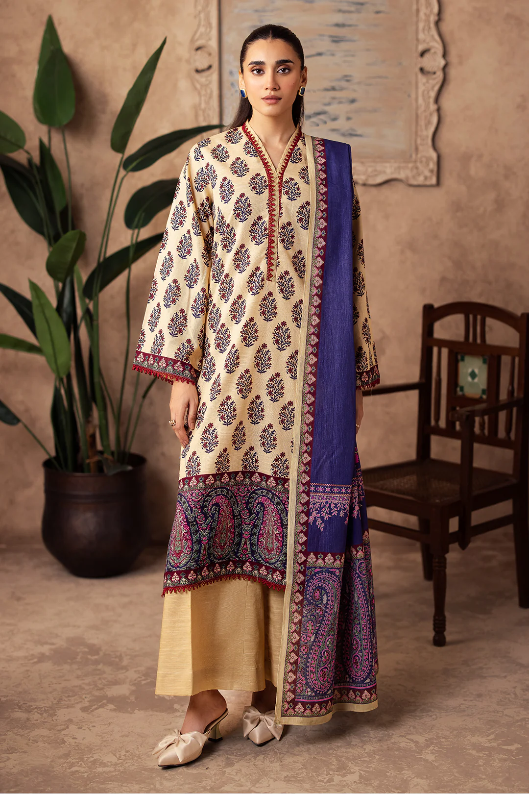 Shirt Shalwar Dupatta - 0195 - Image 4