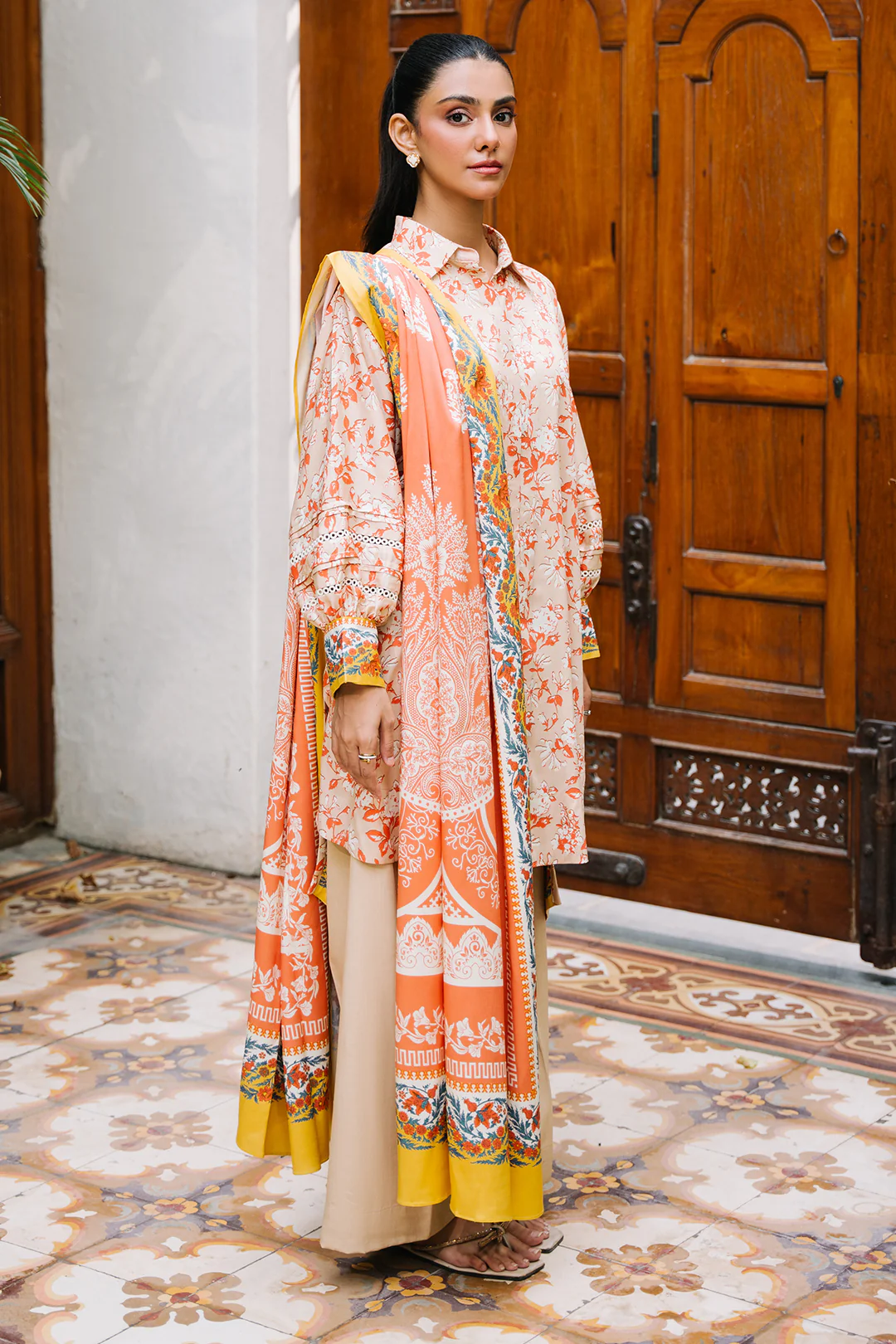 Shirt Shalwar Dupatta - 0207 - Image 2