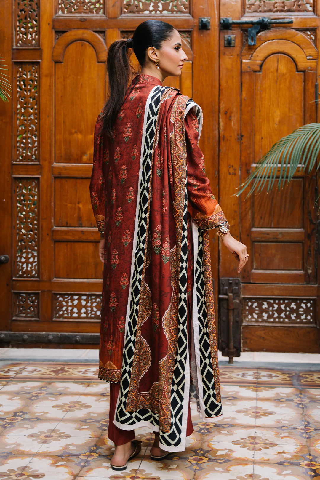 Shirt Shalwar Dupatta - 0208 - Image 5