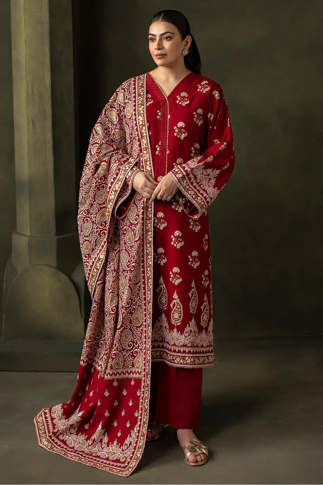 Shirt Shalwar Dupatta - 0213 - Image 3