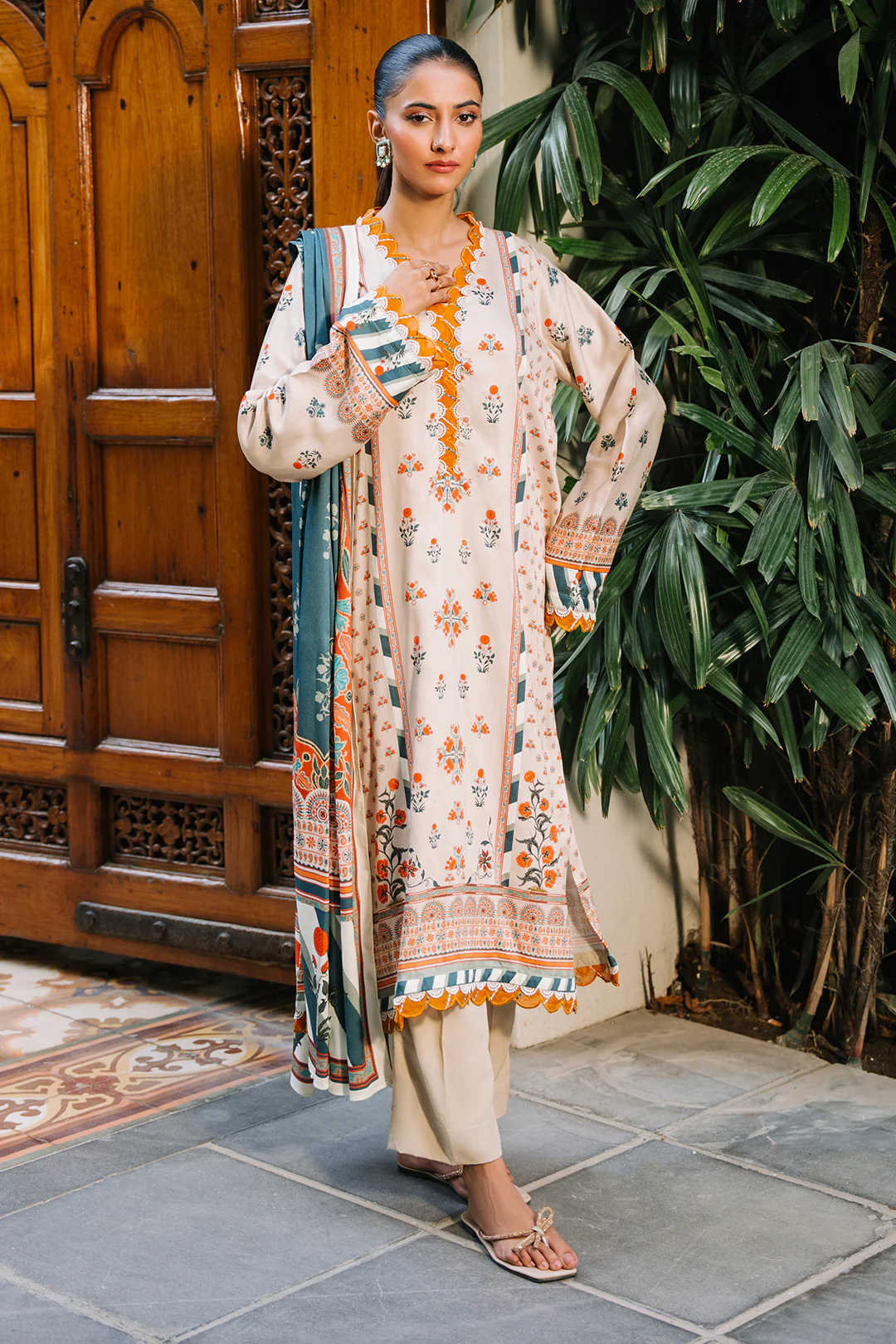Shirt Shalwar Dupatta - 0220 - Image 2