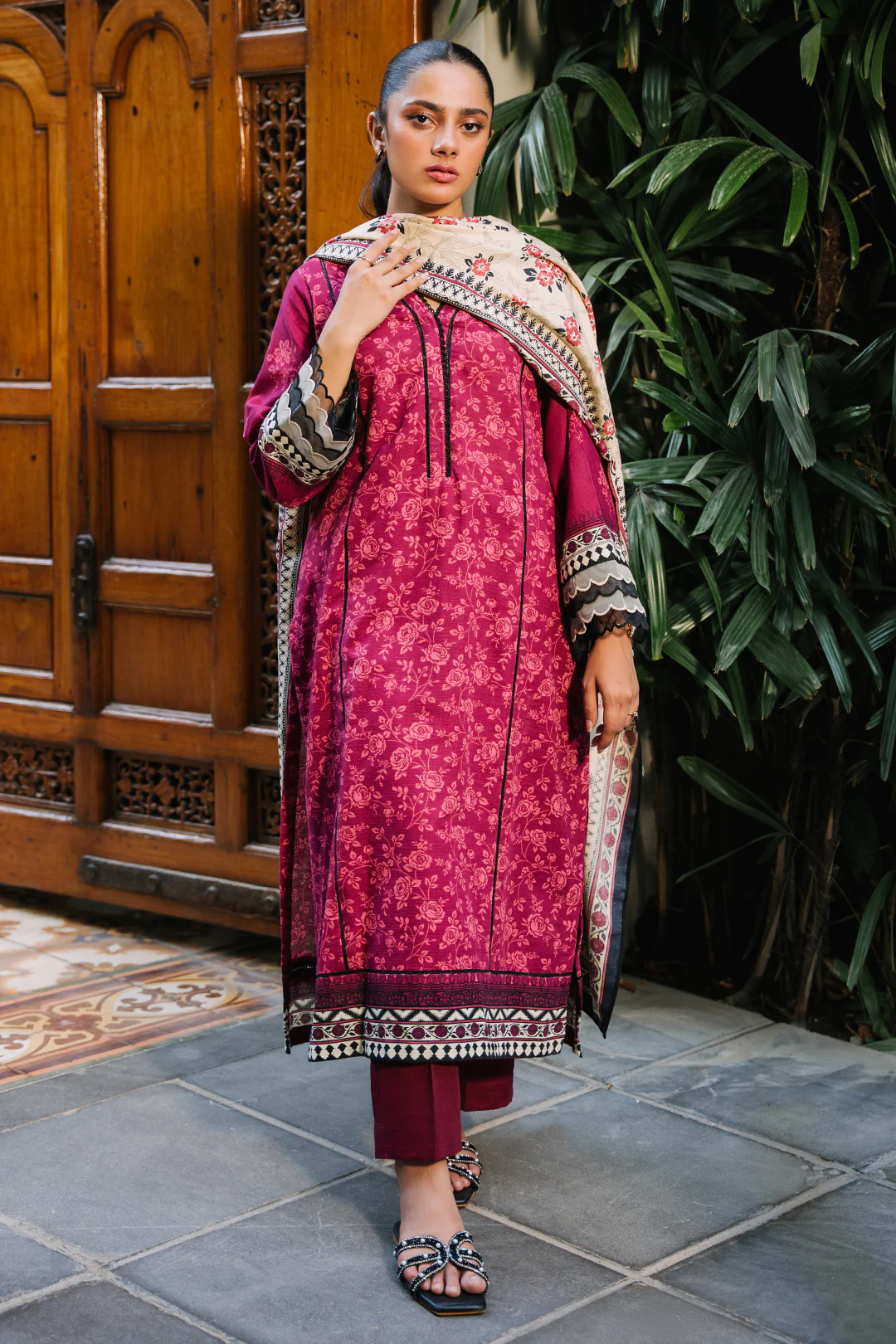 Shirt Shalwar Dupatta - 0284 - Image 2