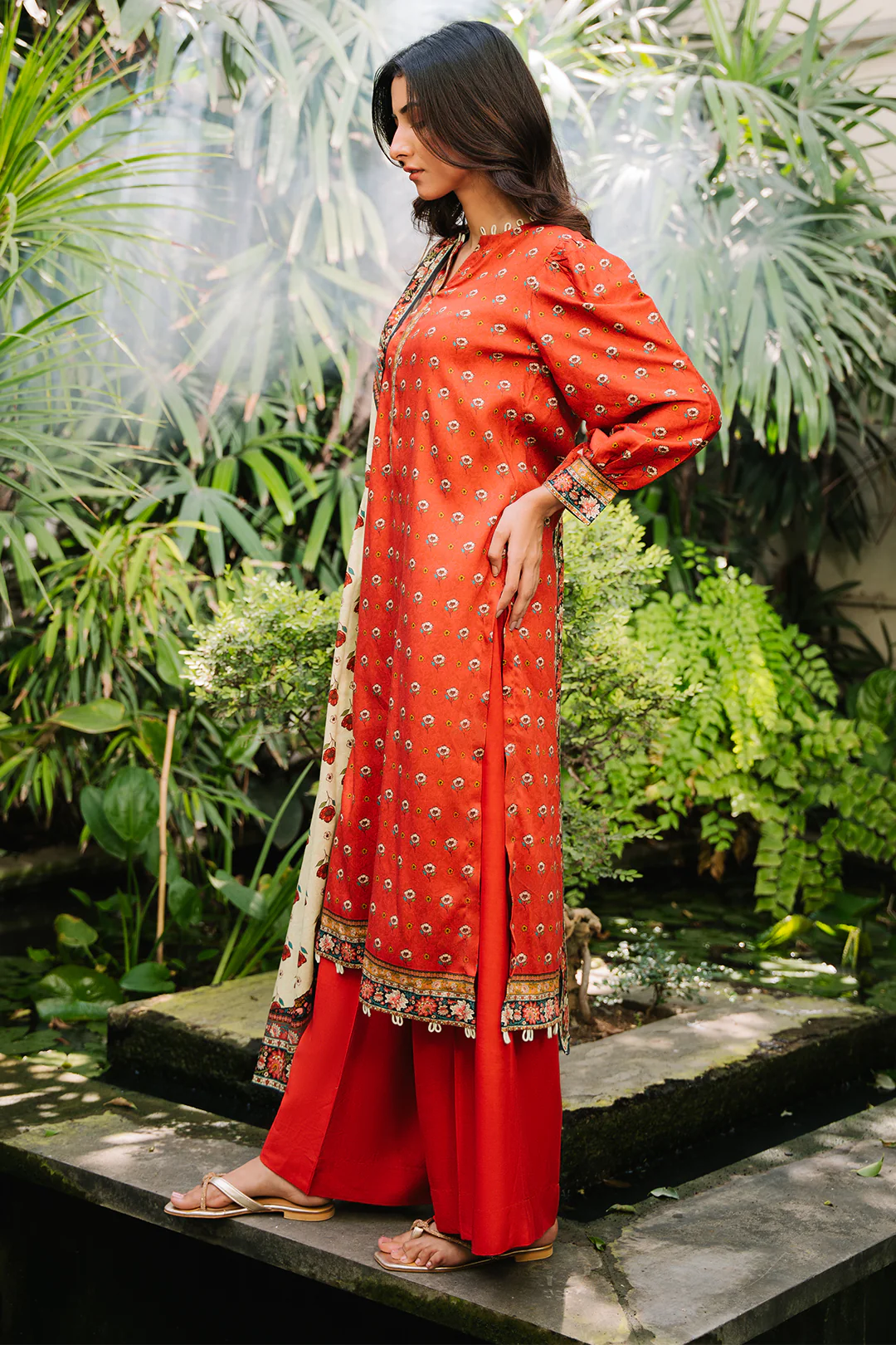 Shirt Shalwar Dupatta - 0307 - Image 3