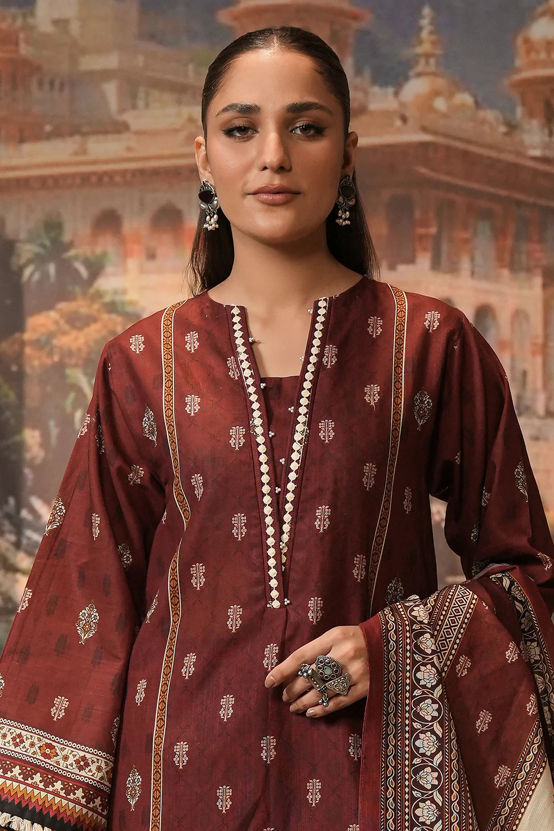 Shirt Shalwar Dupatta - 0374