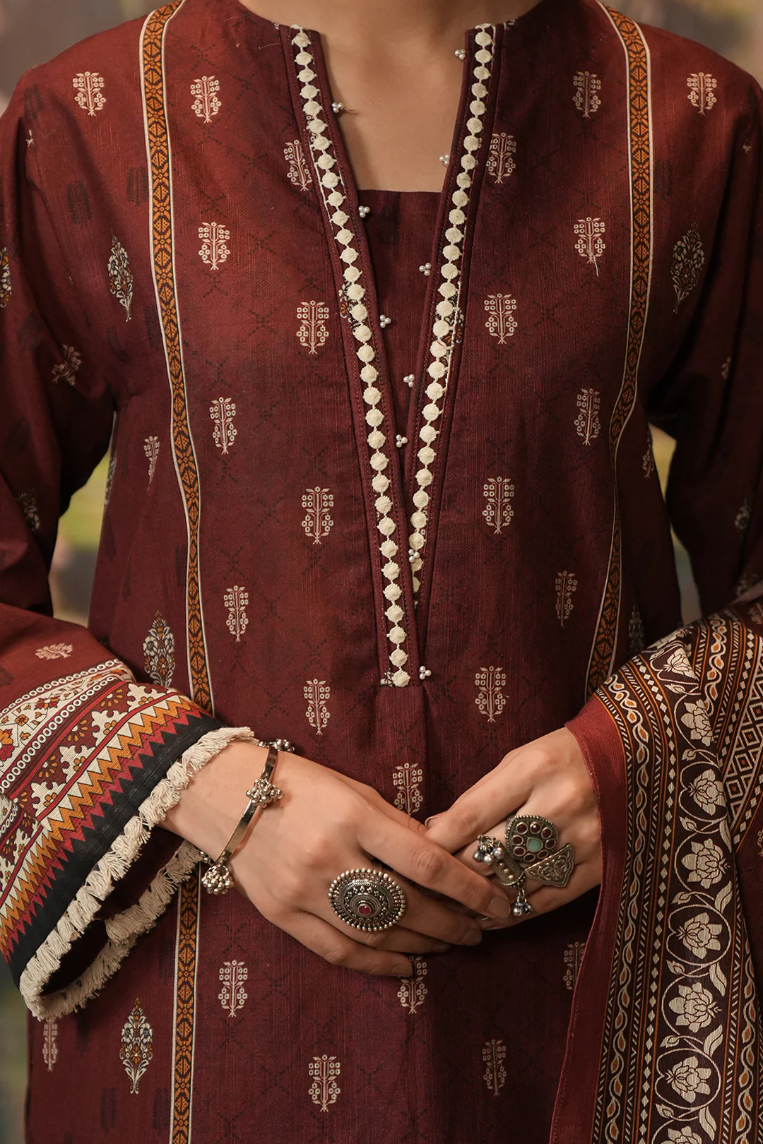 Shirt Shalwar Dupatta - 0374 - Image 4
