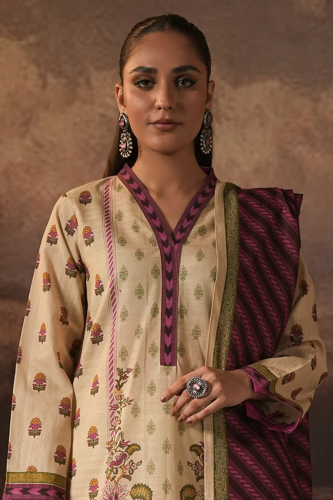Shirt Shalwar Dupatta - 0375