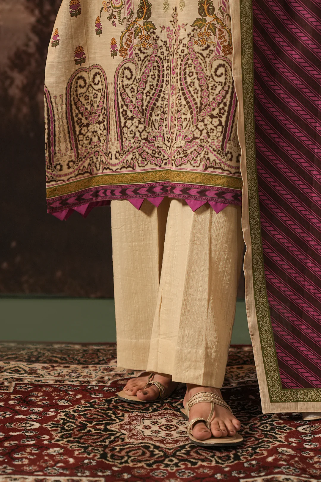 Shirt Shalwar Dupatta - 0375 - Image 3