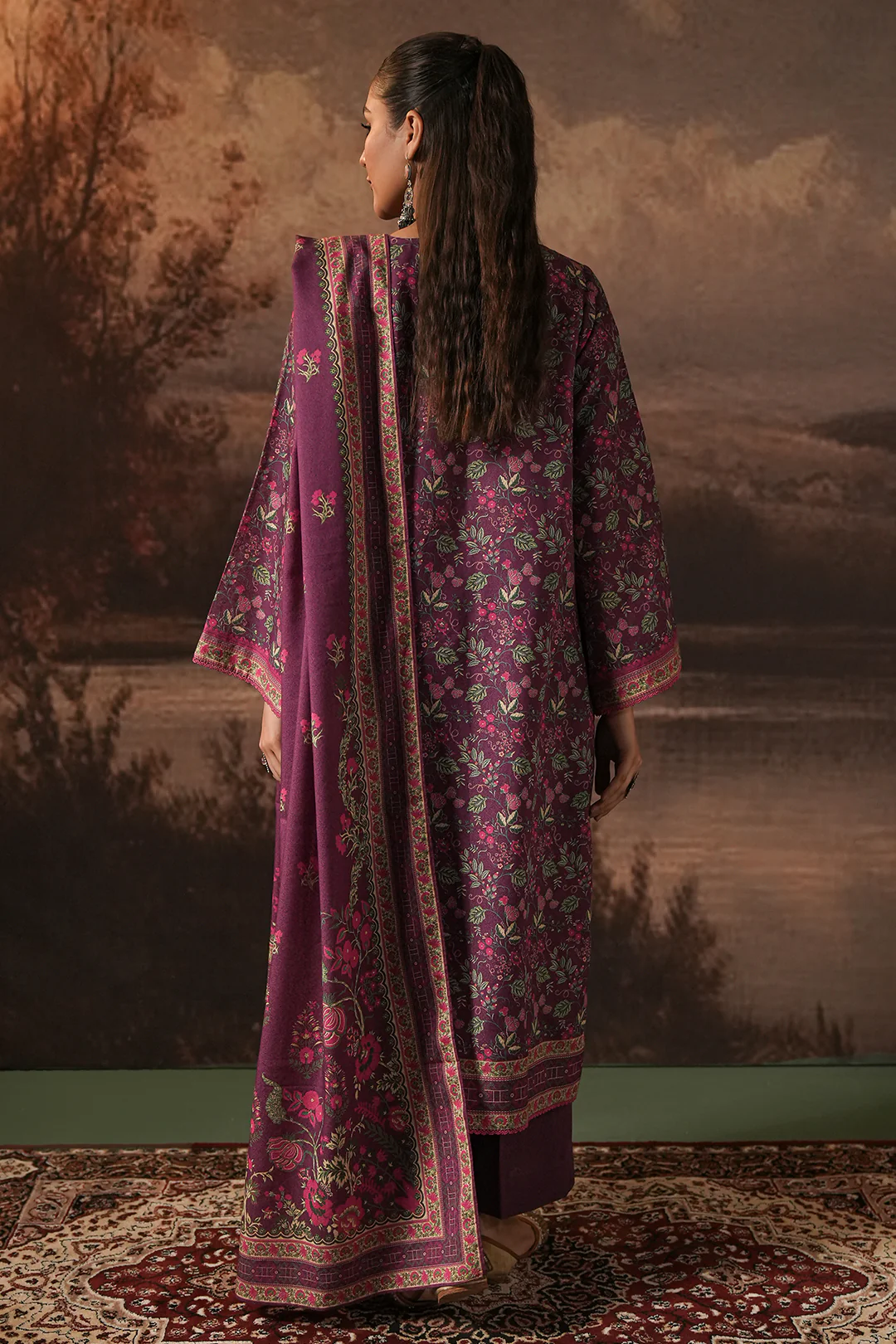 Shirt Shalwar Dupatta - 0377 - Image 4