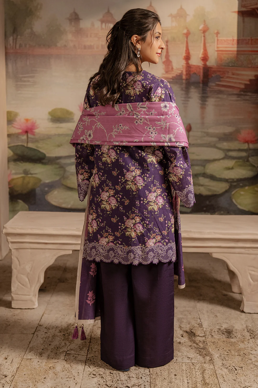 Shirt Shalwar Dupatta - 0378 - Image 3